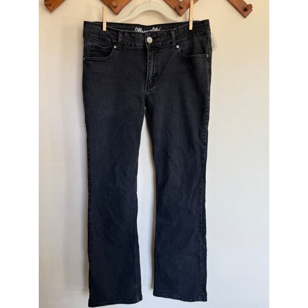 Wrangler Jeans Women's 11 x‎ 34 Essential mid Bootcut Denim Western Cowboy Boho